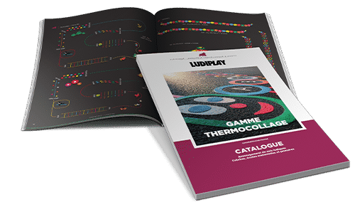 catalogue thermocollage pour les cours de récréation